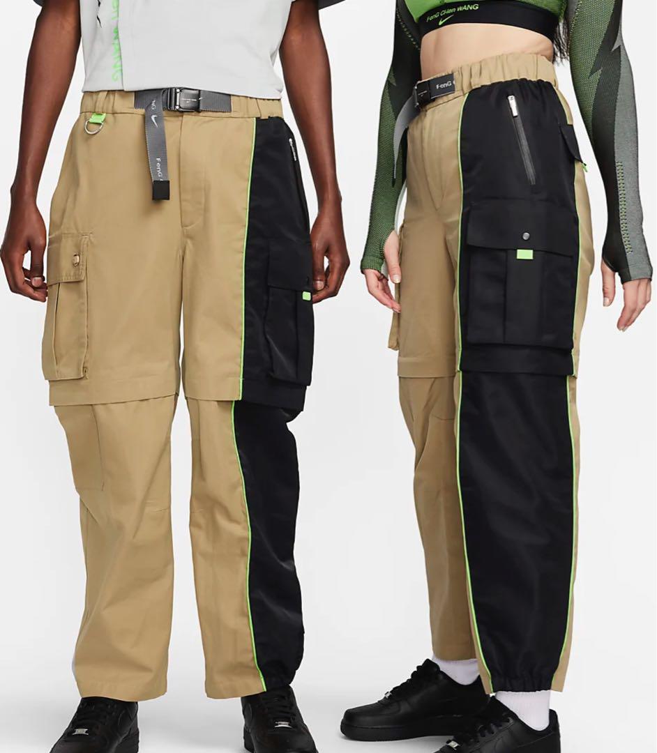Feng Chen Wang 絞り染めカーゴパンツ Feng Chen Wang 2IN1 カーゴパンツ | ブラック | FARFETCH JP