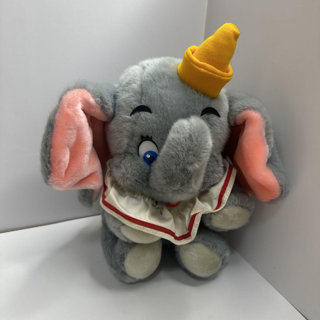 Disney - Tokyo Disney Land ダンボぬいぐるみ レトロ Disney 東京ディズニーランド 初期 & 近年 ダンボ