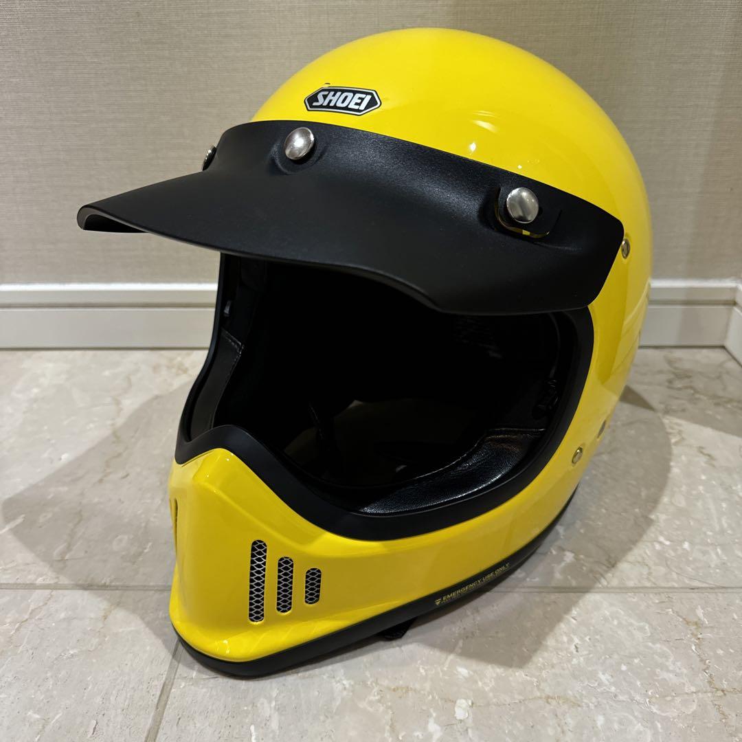 ショウエイ SHOEI EX-ZERO Lサイズ イエロー 黄色 おまけ付き