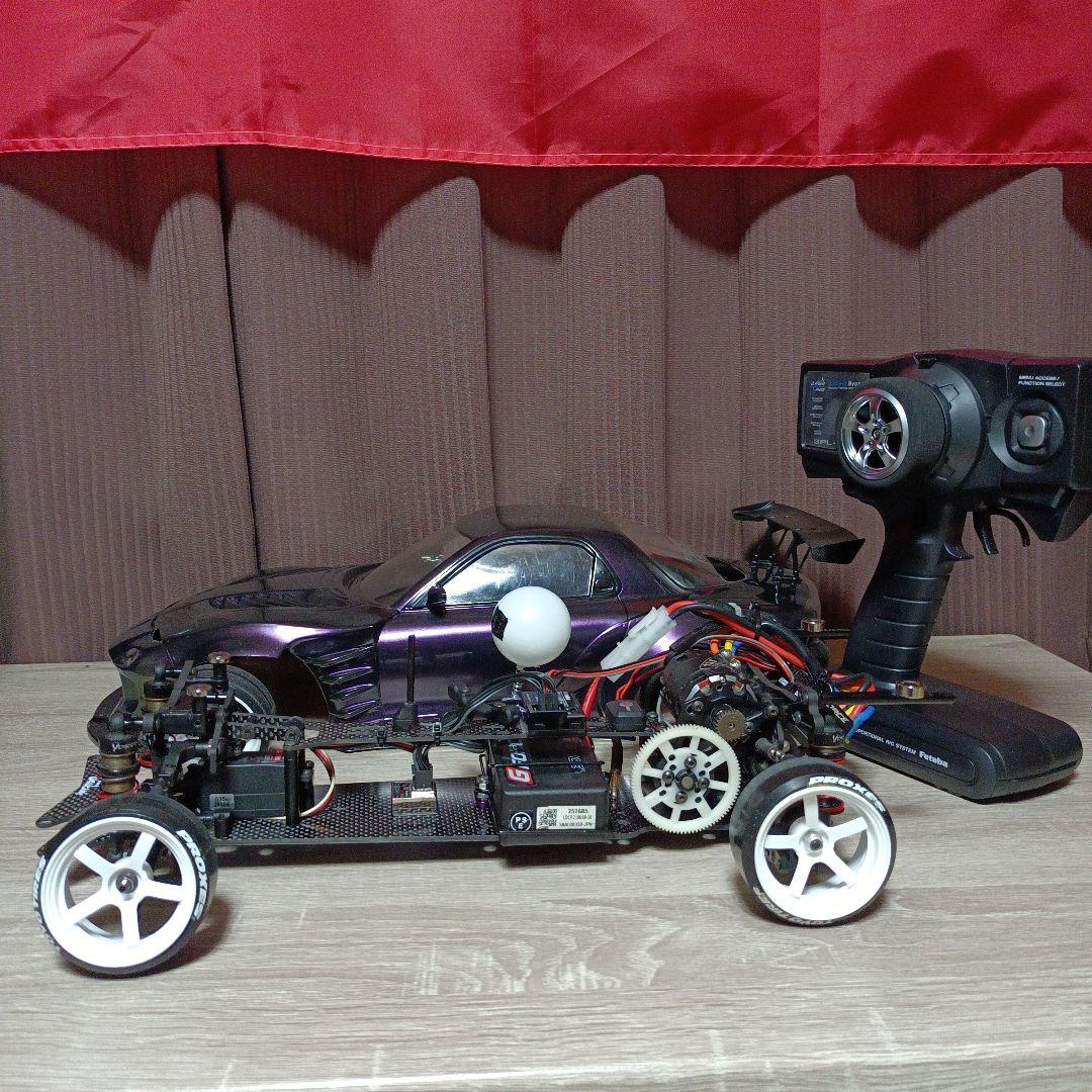 PANDORA RX-7 シャーシメカ付き（パンドラRC(Pandora RC)/PAB