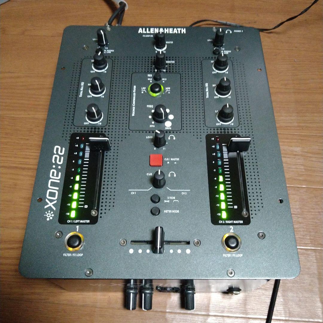 ALLEN & HEATH XONE:22 DJミキサー Allen & Heath XONE-22 2 Channel DJ Mixer