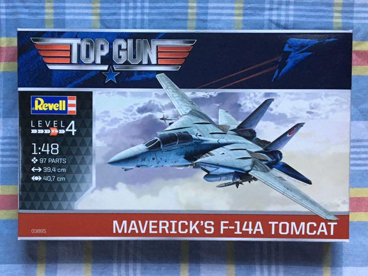 レベル 1/48 トップガン F-14A トムキャット マーヴェリック機