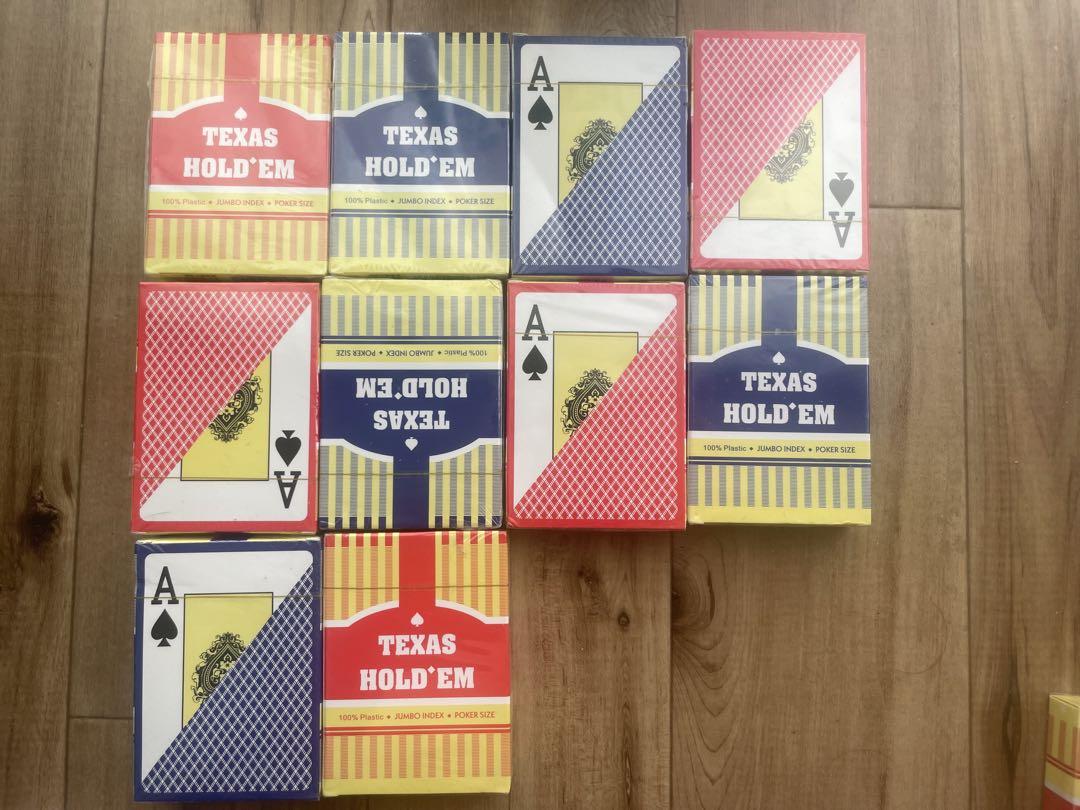 トランプ WPT専用 赤青セット 5個ずつ （ポーカーチップの選び方