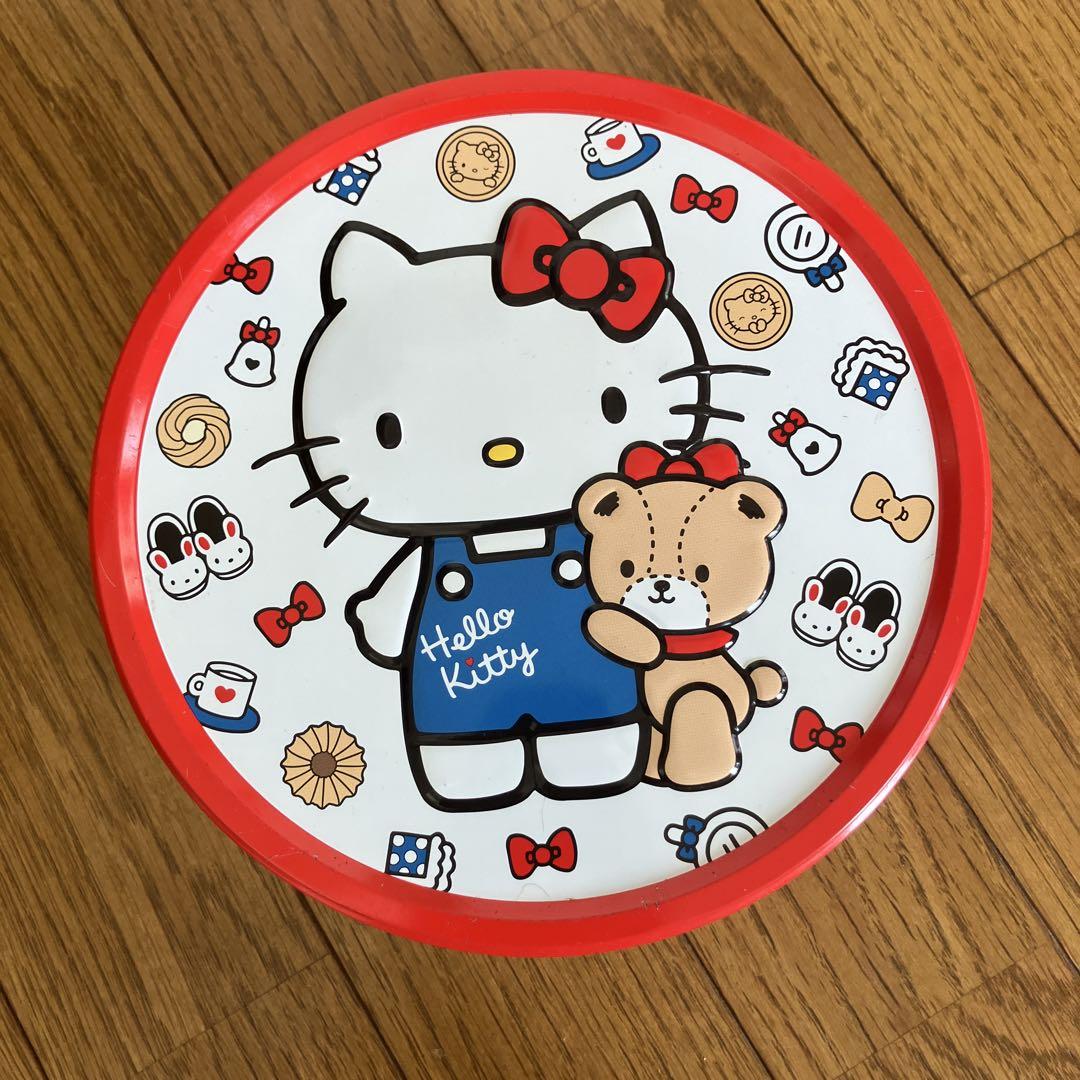 出品停止間近　Hello Kitty チェック柄レトロ缶バック1990 m79411131057_1.jpg?1723778467