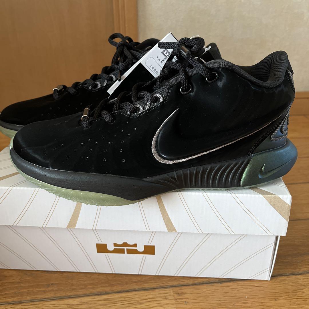 Nike LeBron バスケットボールシューズ 黒25cm （最新バスケ