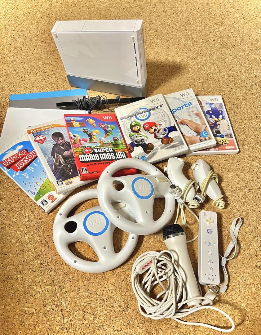 【訳あり】今すぐ遊べる豪華セット！wiiソフト＋周辺機器まとめ売り 訳あり】今すぐ遊べる豪華セット！wiiソフト＋周辺機器まとめ売り