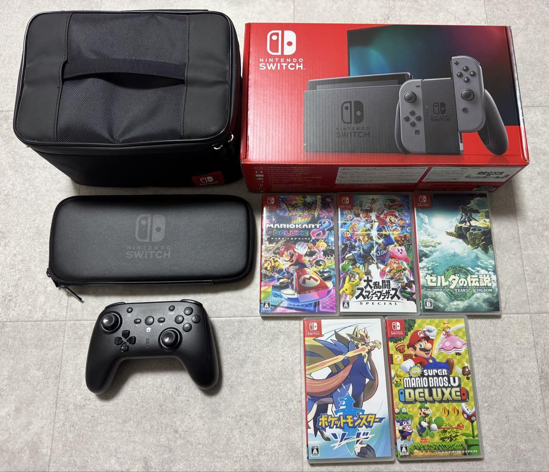 nintendo switch ニンテンドースウィッチ ソフト ボックスセット