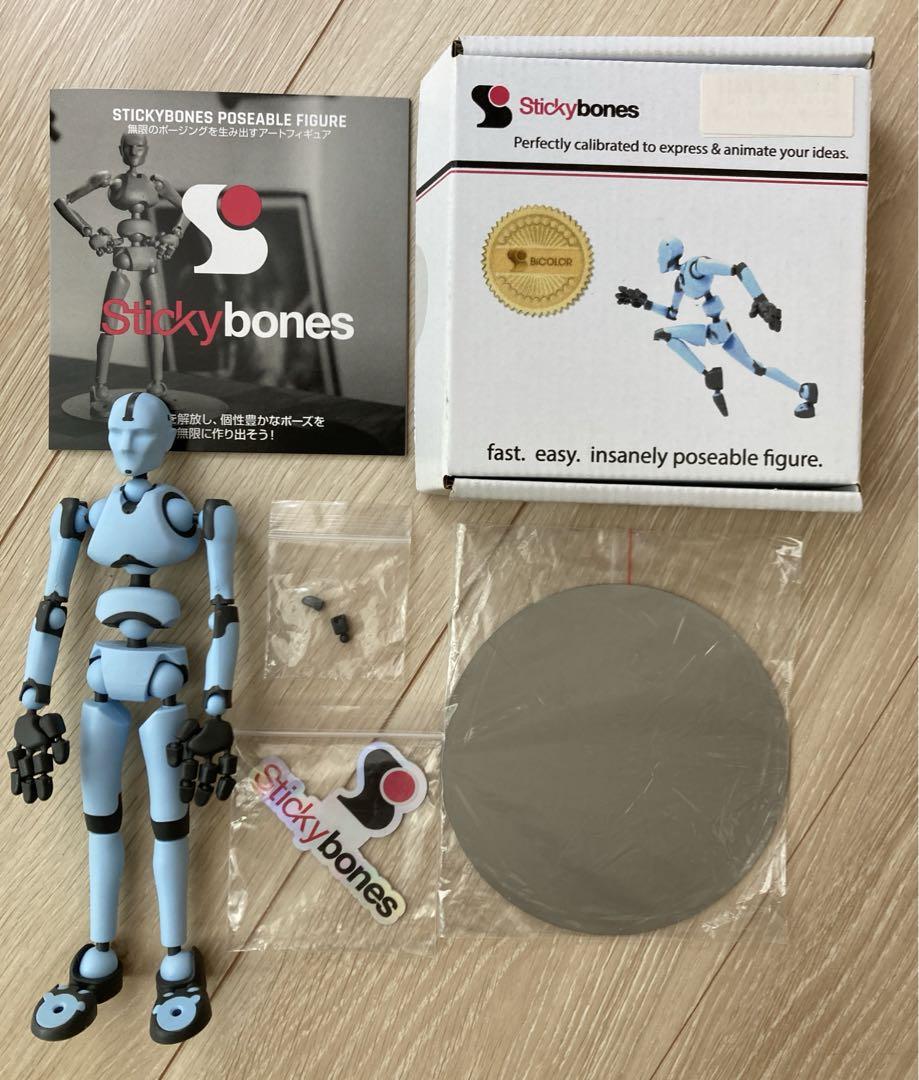 Stickybones スティッキーボーンズ ブルースカイ BiCOLOR: Blue Sky Stickybones—The Precision Art & Animation