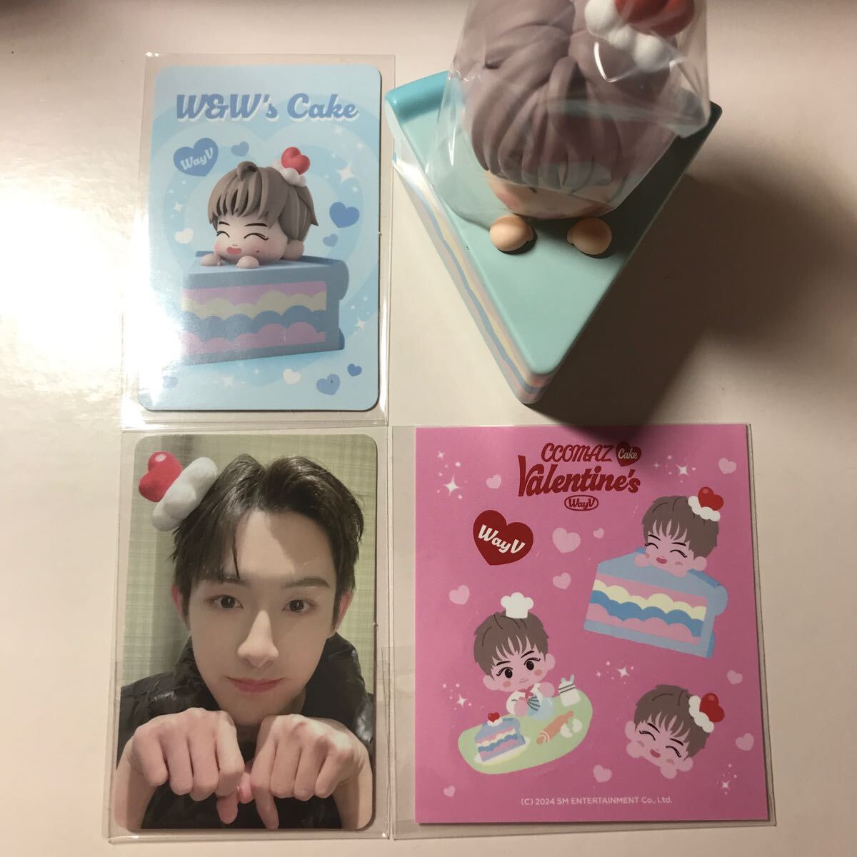WayV ウィンウィン CCOMAZ VALENTINEs CAKE（K-POP予約情報