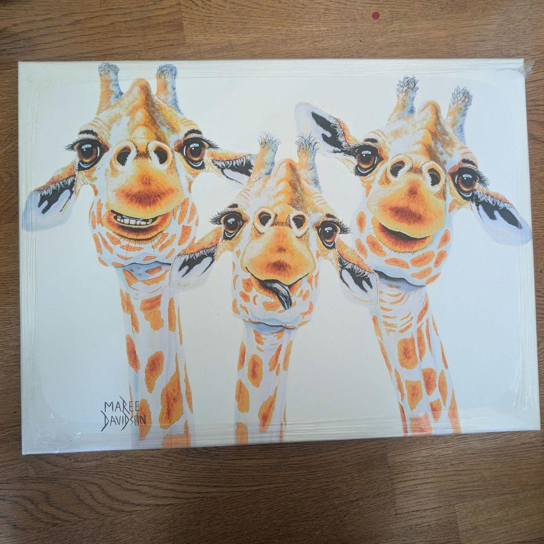 MAREE DAVIDSON キリンのアート作品 （Maree Davidson Art