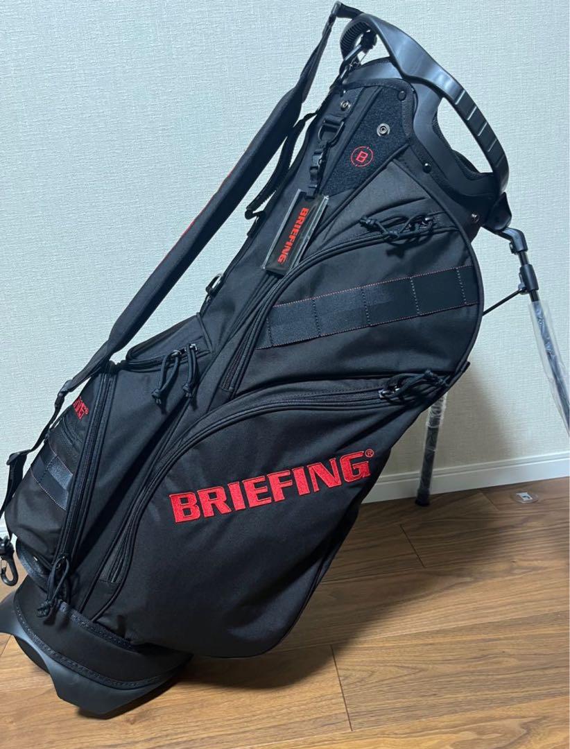 BRIEFINキャディバック 直営店限定モデル　ブラック 新品未使用】BRIEFINキャディバック 直営店限定モデル ブラック