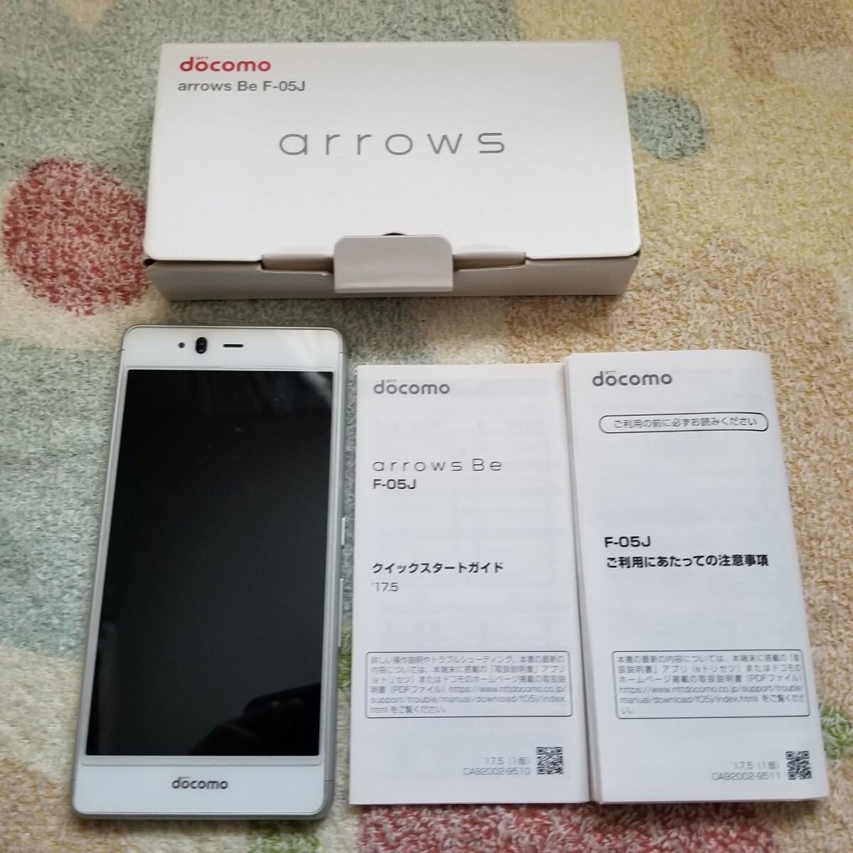 ジャンク]ドコモスマホ arrows （N-07D おこがましい ドコモ