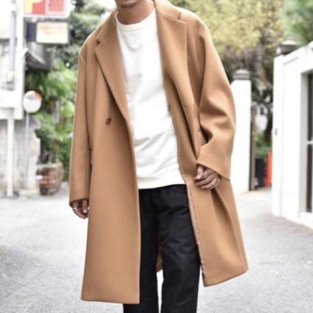 ジャケット・アウター WELLDER Double Breast Chesterfield Coat WELLDER Double Breast Chesterfield Coat（Chesterfield