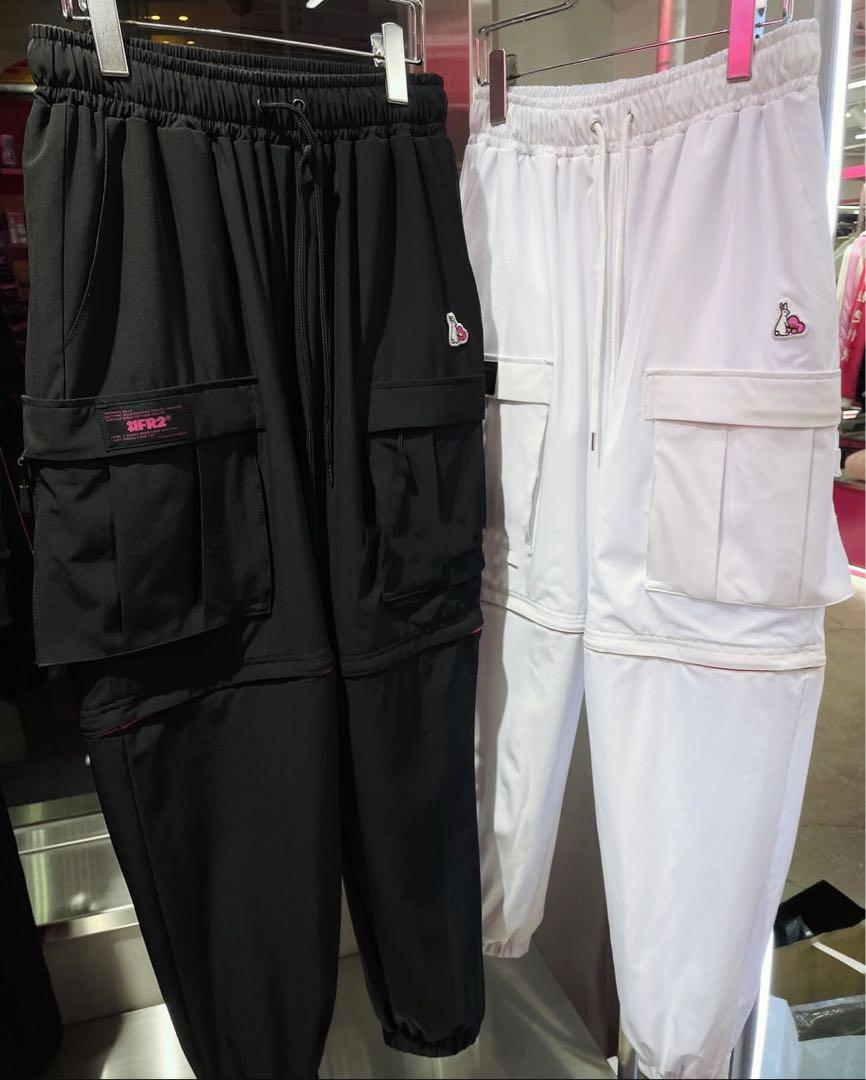 【値下げしました！】FR2梅限定 カーゴパンツ ブラック ファッキンラビッツ梅限定カーゴパンツ ブラック（2025年最新fr2