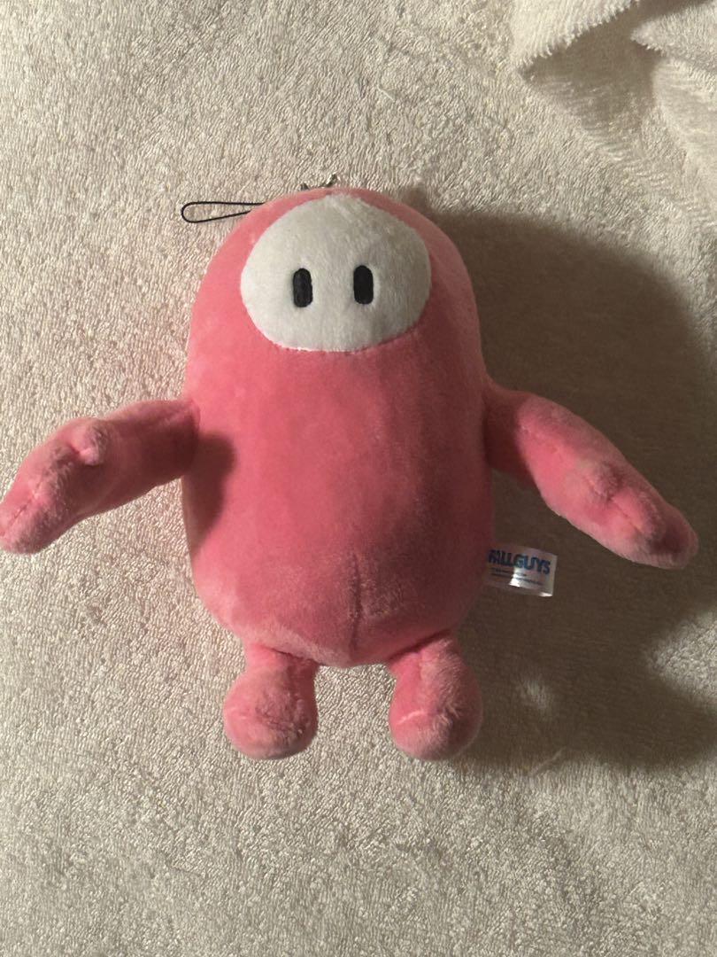 ピンクのキャラクター型ぬいぐるみ （20cm 着せ替えぬいぐるみ
