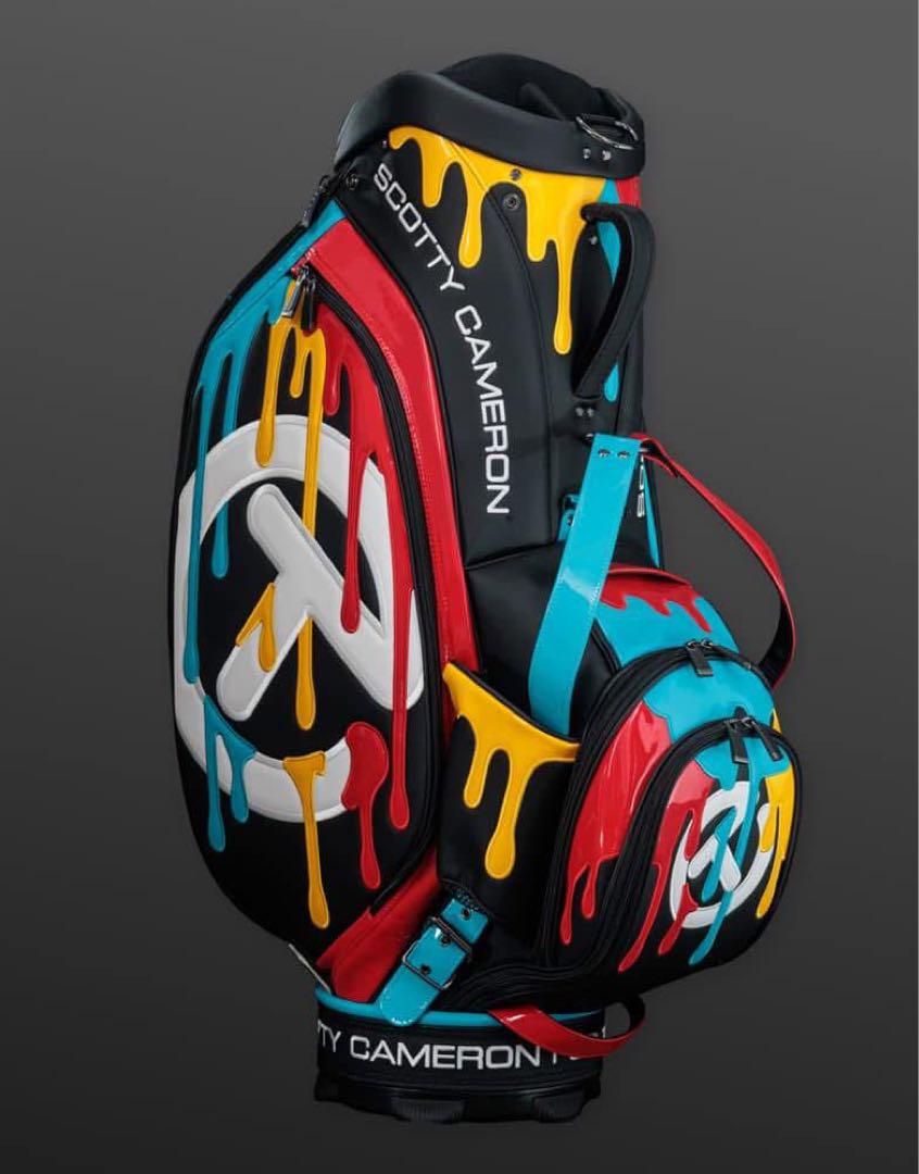2025年 Scotty Cameron Paint Drip Tour Bag（公式】MINIBOX