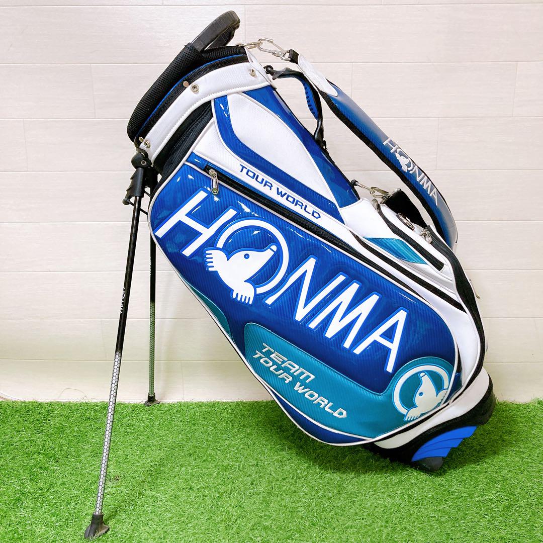 HOMMA　ホンマ　キャディバック　スタンド式GOLF　ゴルフバック 楽天市場】キャディバッグ スタンド（ブランド本間ゴルフ
