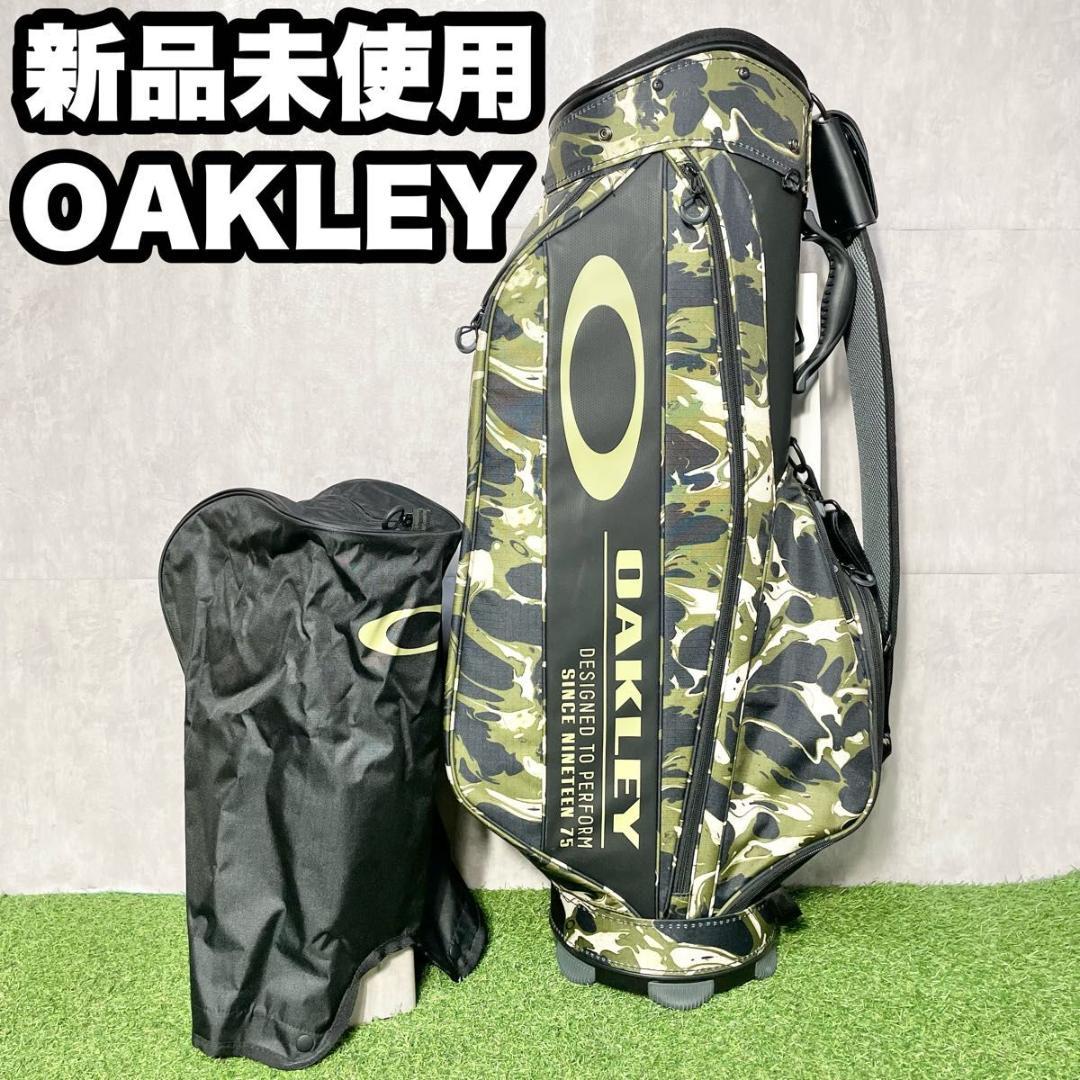 【新品】OAKLEY オークリー キャディバッグ ゴルフバッグ カモフラ柄 迷彩 OAKLEY オークリー キャディバッグ スタンド カモフラージュ