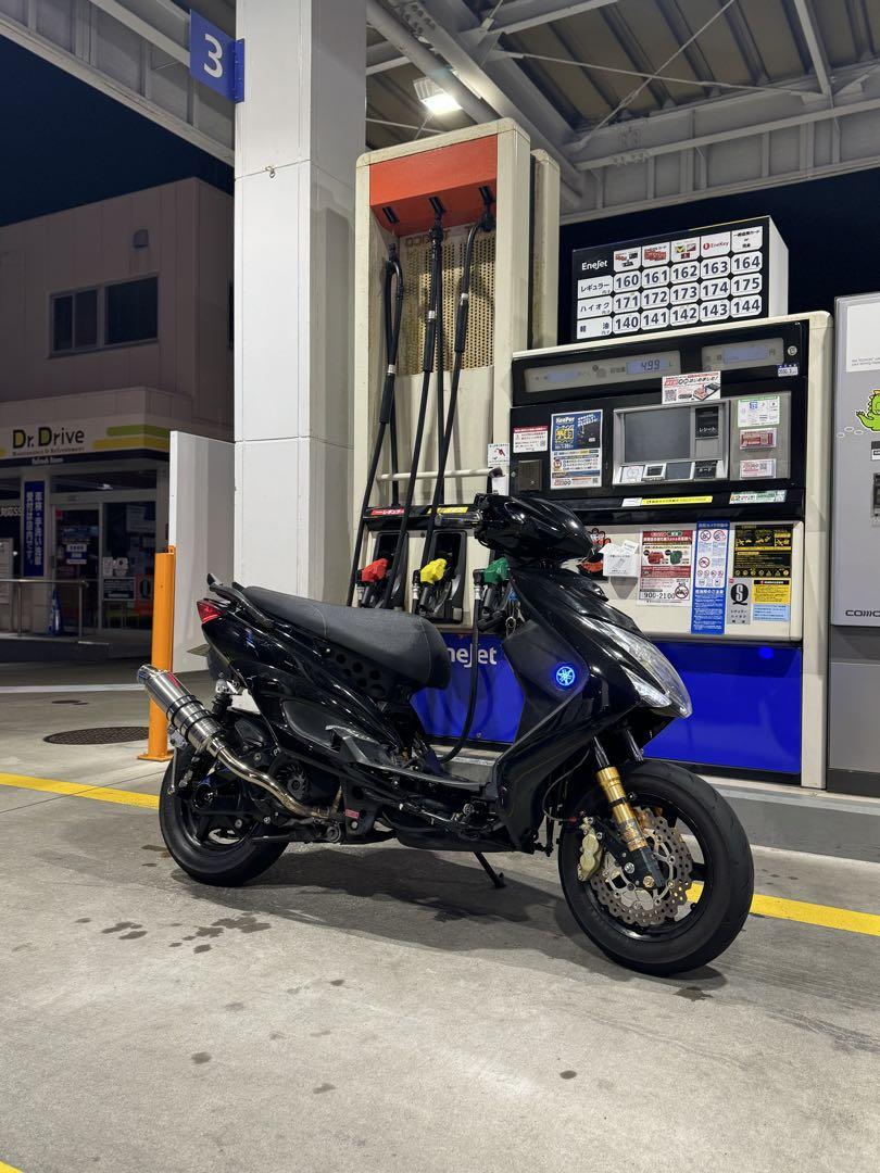 YAMAHA シグナスX-SR(SE44J)3型改 ロンホイ カスタム ブルー 美