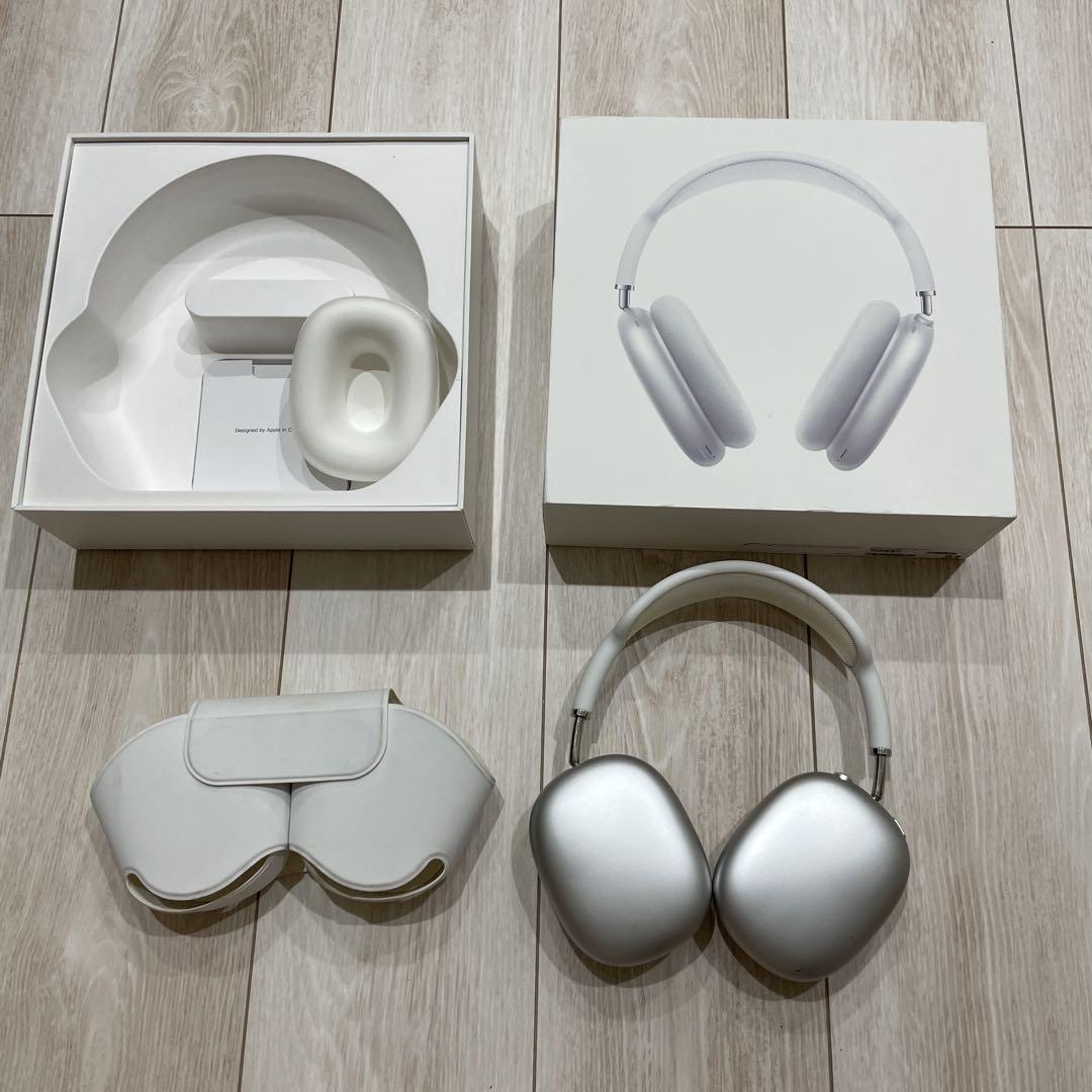 [美品]Apple Airpods Max シルバー Amazon.co.jp: 【整備済み品】Apple AirPods Max シルバー