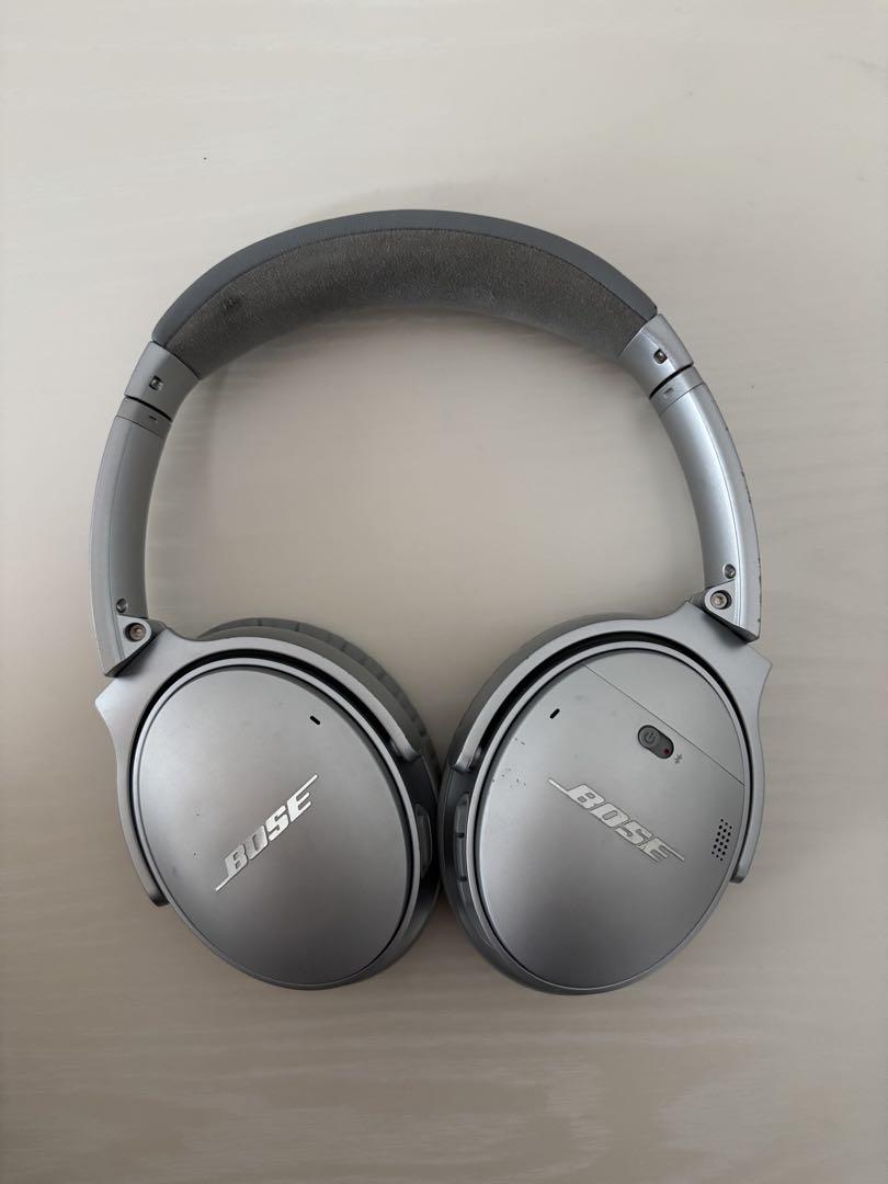 Bose］ ワイヤレスヘッドホン シルバー （Bose QuietComfort 35
