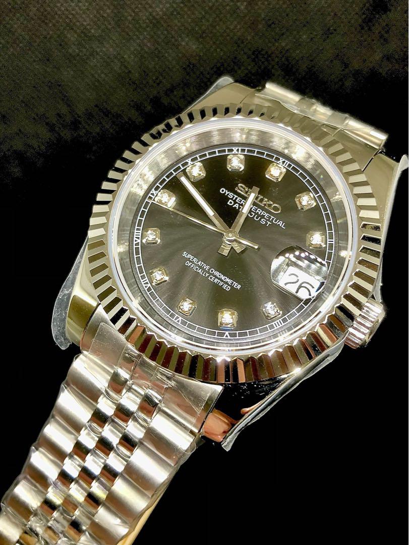 miii様の専用新品MOD 自動巻カスタム腕時計DATEJUST 2025年最新】デイトジャスト modの人気アイテム - メルカリ