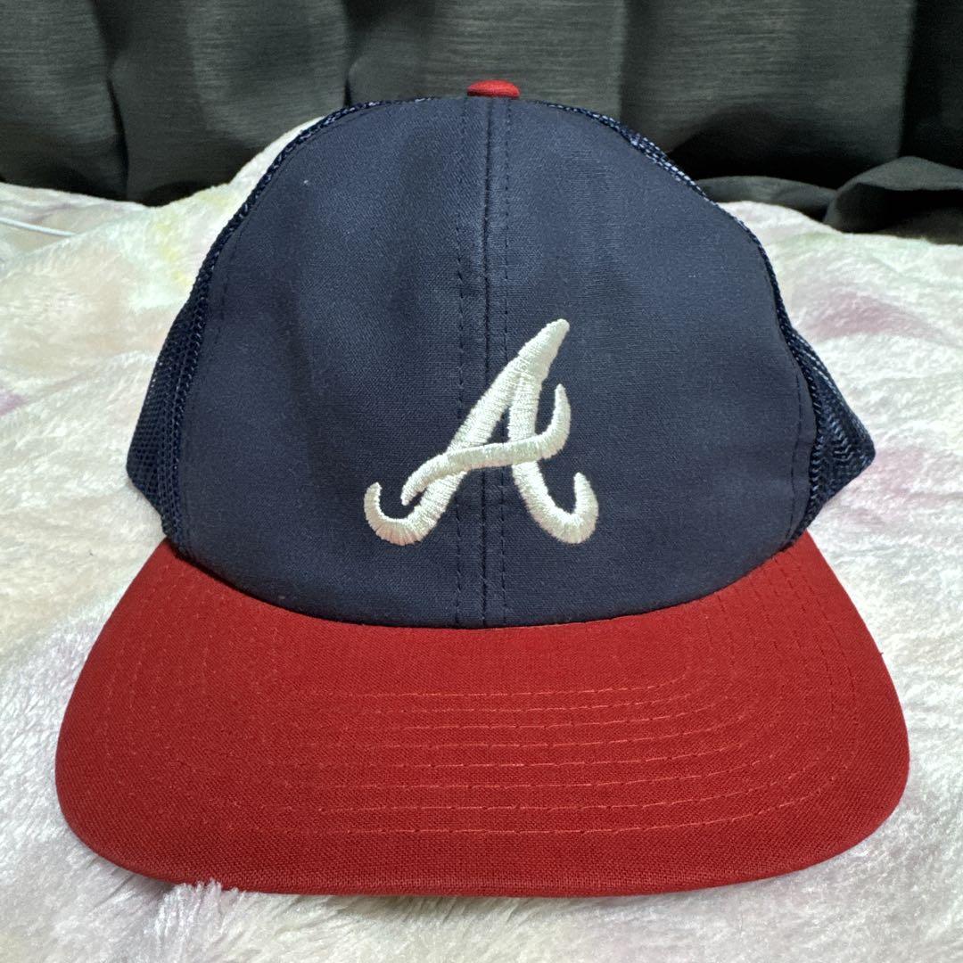 90s アトランタ ブレーブス ベースボール キャップ MLB（即発送
