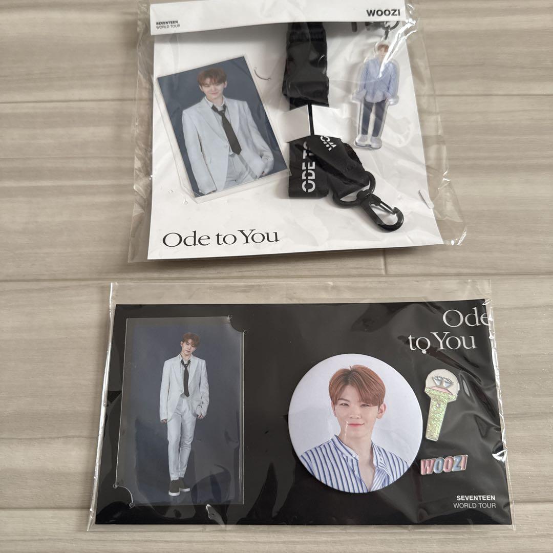 2点組 SEVENTEEN 韓国 公式 グッズ Ode to You WOOZI（洋楽Blu