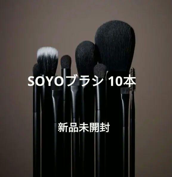 SOYO 熊野筆 メイクブラシセット 小田切ヒロ 10本+ケース付 SOYO │ 小田切ヒロプロデュースメイクブラシ