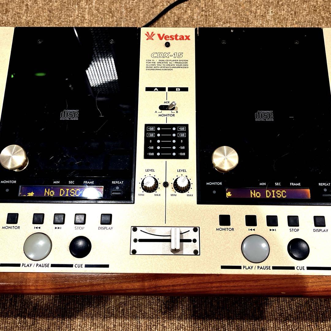 Vestax CDX-12 ベスタクス CDX-12 デュアルCDプレーヤー DJミキサー｜SOUNDMART