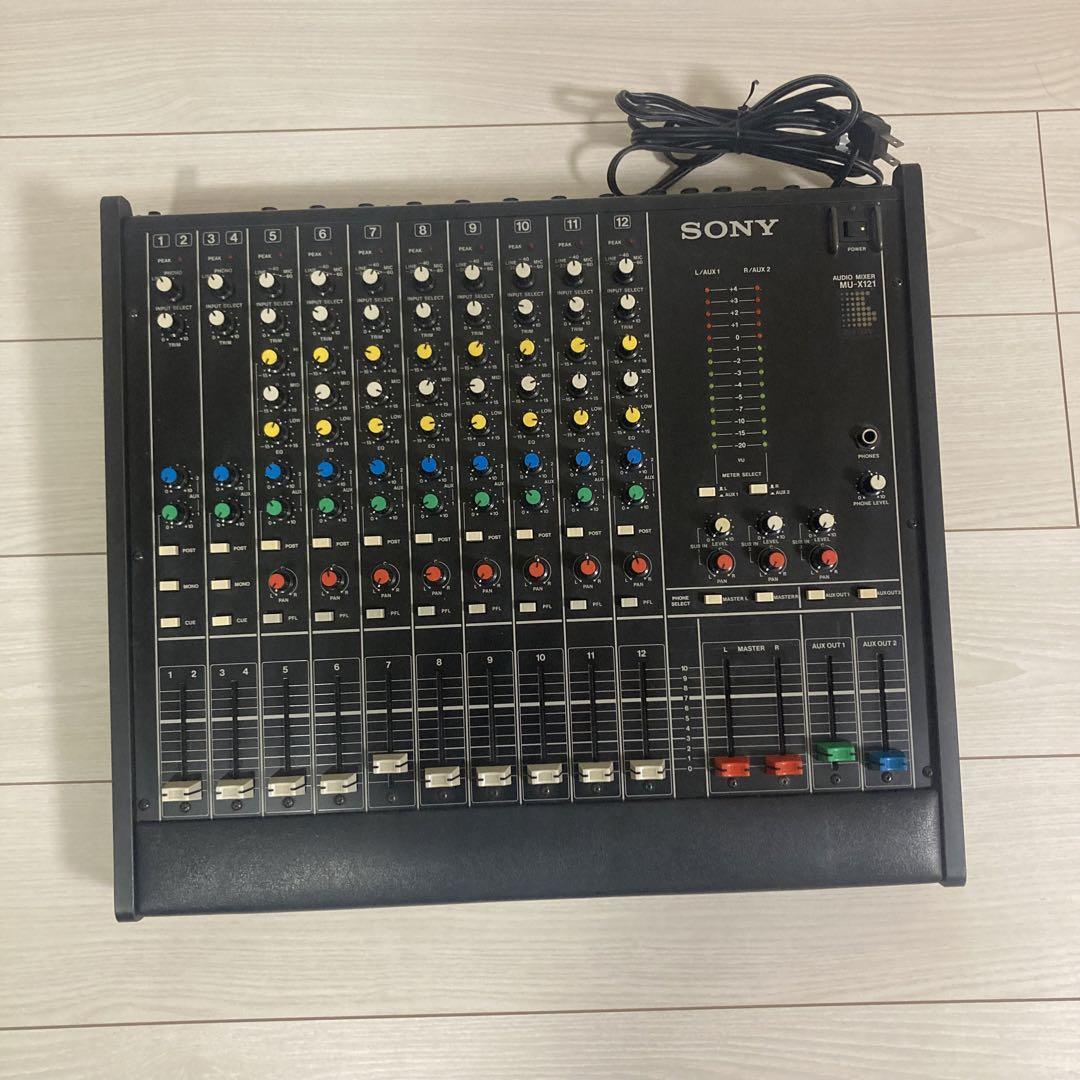 SONY オーディオミキサー MU-X121 （SONY オーディオミキサー MU