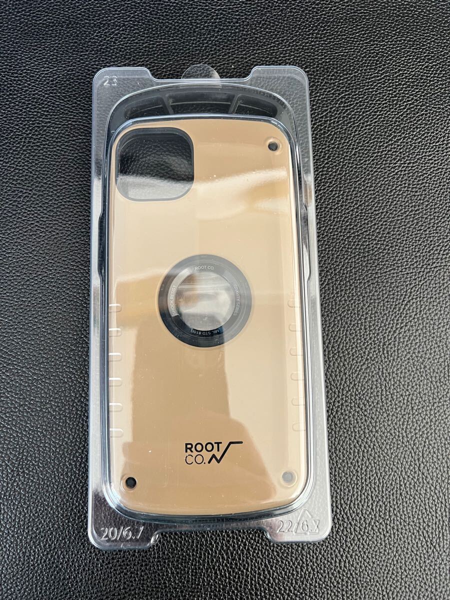 ROOT CO. iPhone14plus用ケース コヨーテ（iPhone 14 Plus/14