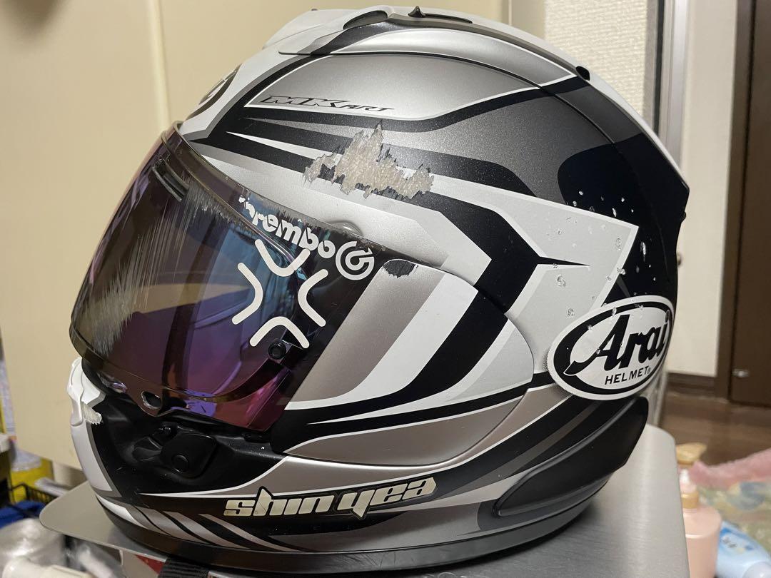 Arai rx7x メイズ （RX-7X MAZE (マットホワイト)について(前編