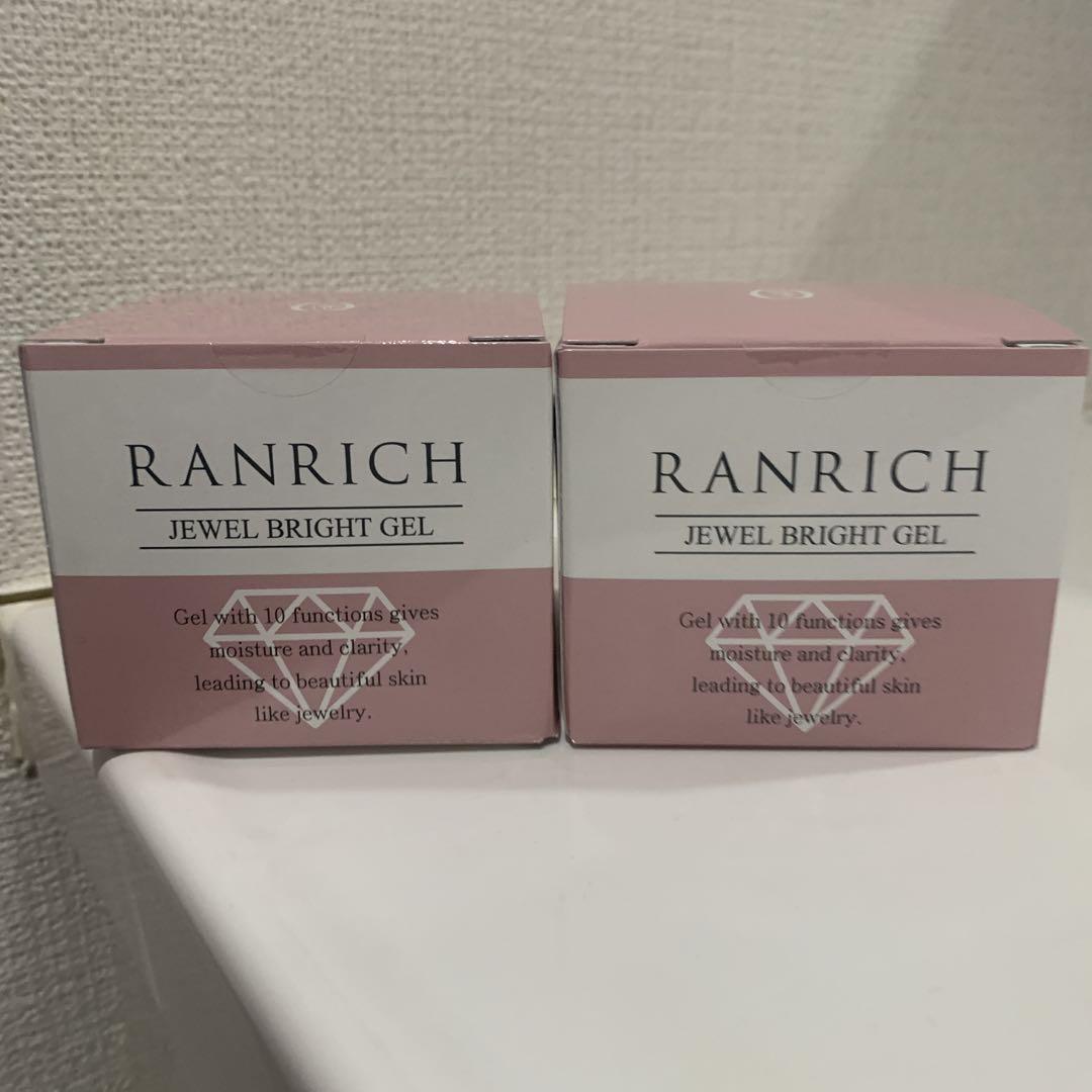 RANRICH JEWEL BRIGHT GEL 50g 2個セット（数量は多い 健康家族