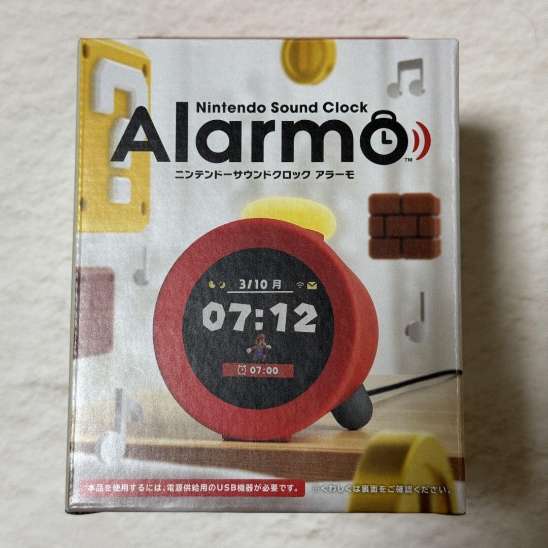 任天堂 サウンドクロック alarmo 新品未使用品 新品未使用】任天堂 ニンテンドーサウンドクロック Alarmo
