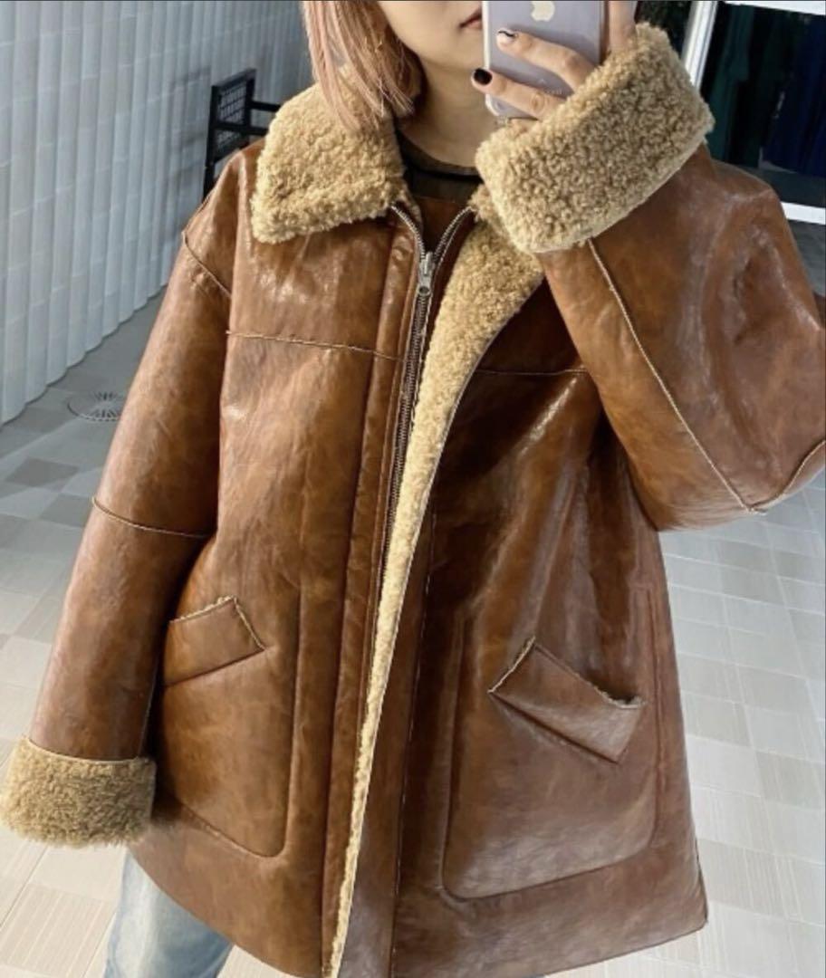 ジャケット・アウター UND REVERSIBLE BONDING JACKET AMERI UND REVERSIBLE BONDING JACKET
