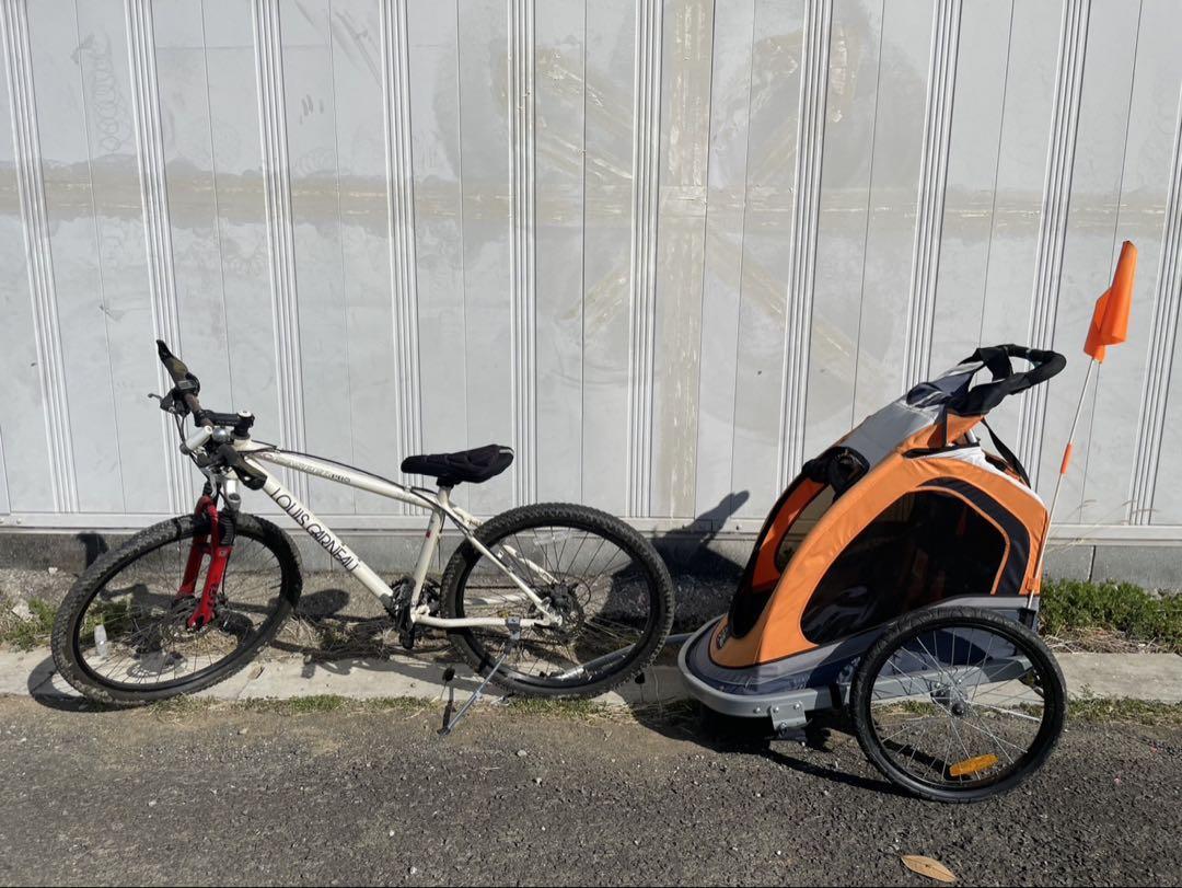 訳あり via velo チャイルドトレーラー 2 way これ以上の値下げ