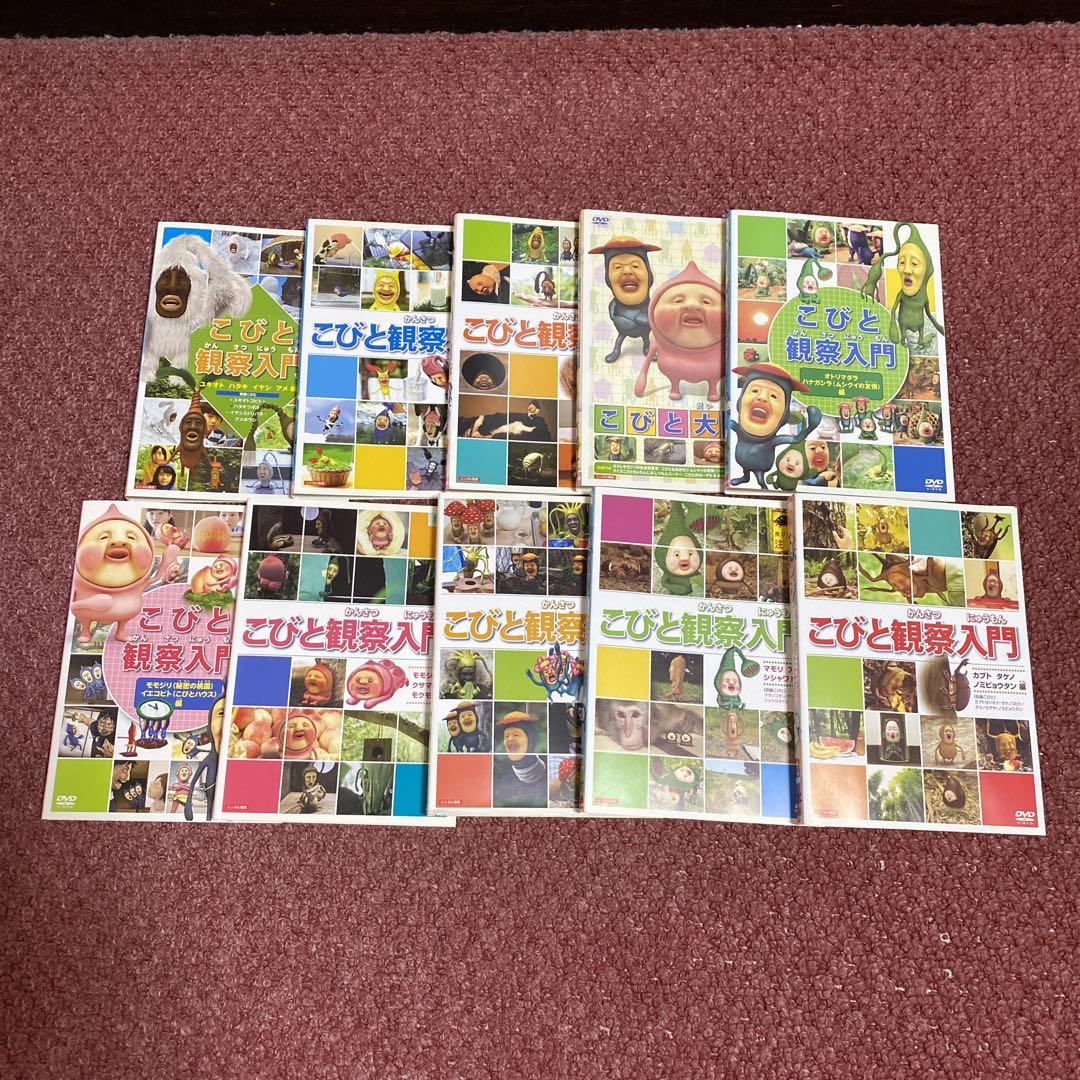 DVD　こびと観察入門 モモジリ クサマダラ モクモドキ編 他、大研究　計10巻 DVD こびと観察入門 モモジリ クサマダラ モクモドキ編 他、大