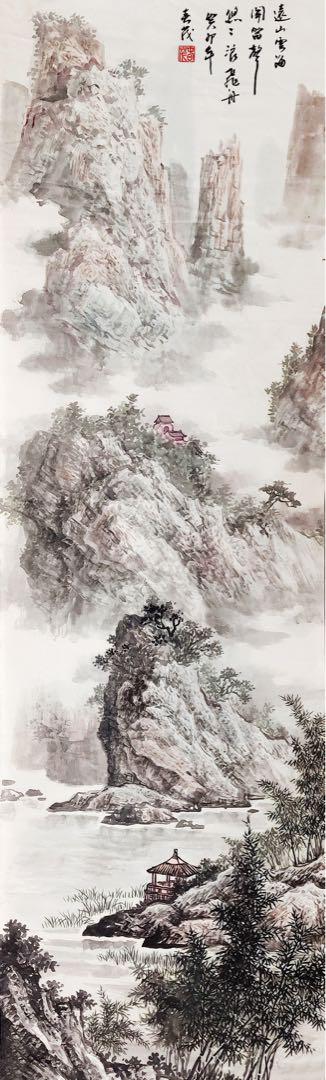 山水画 水墨画 （絵画 山水画 水墨画 風景画）