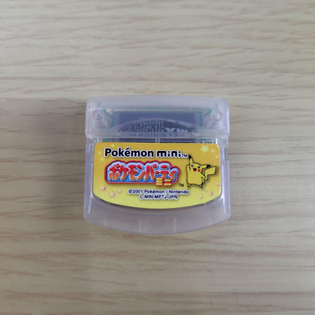 動作確認済良品】Nintendoポケモンミニ本体＋ソフトポケモン