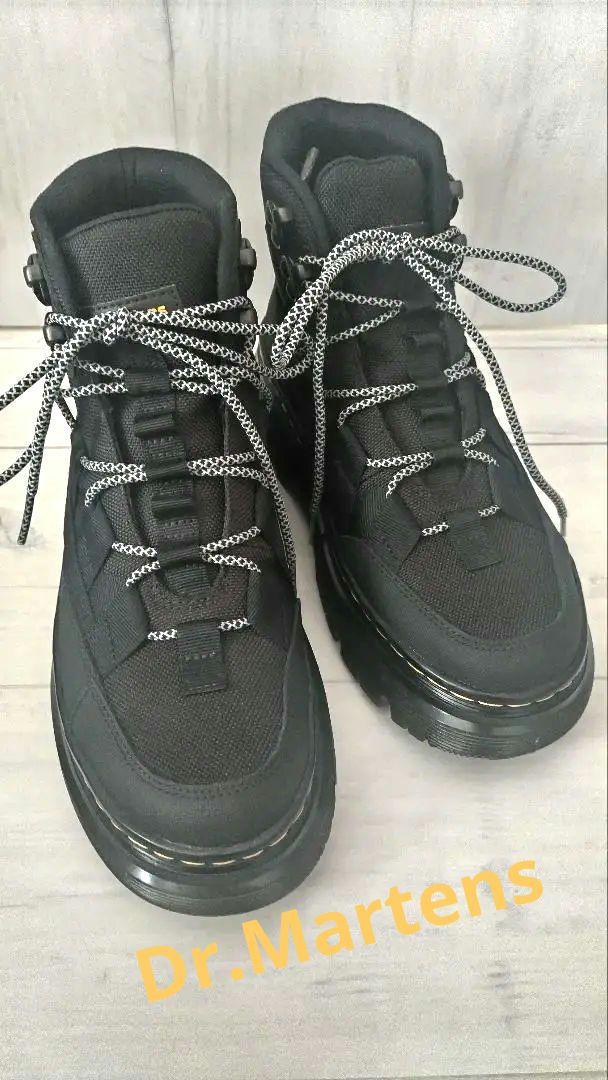 ✩Dr.Martens✩ブラック ハイカット 志す ワークブーツ