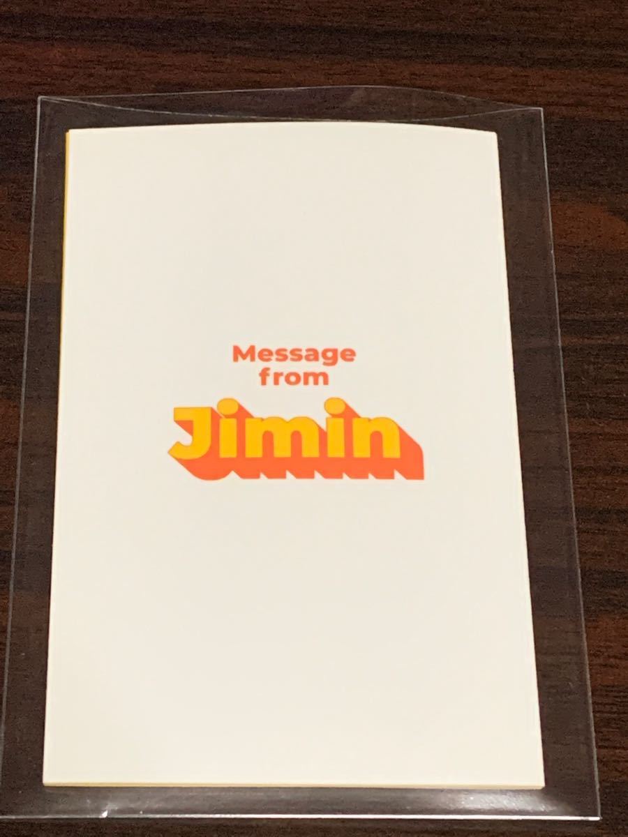 防弾少年団(BTS) - BTS butter ジミン　トレカ &amp; メッセージカード　JIMIN Official BTS Butter JIMIN Japan PC and Message Card | eBay