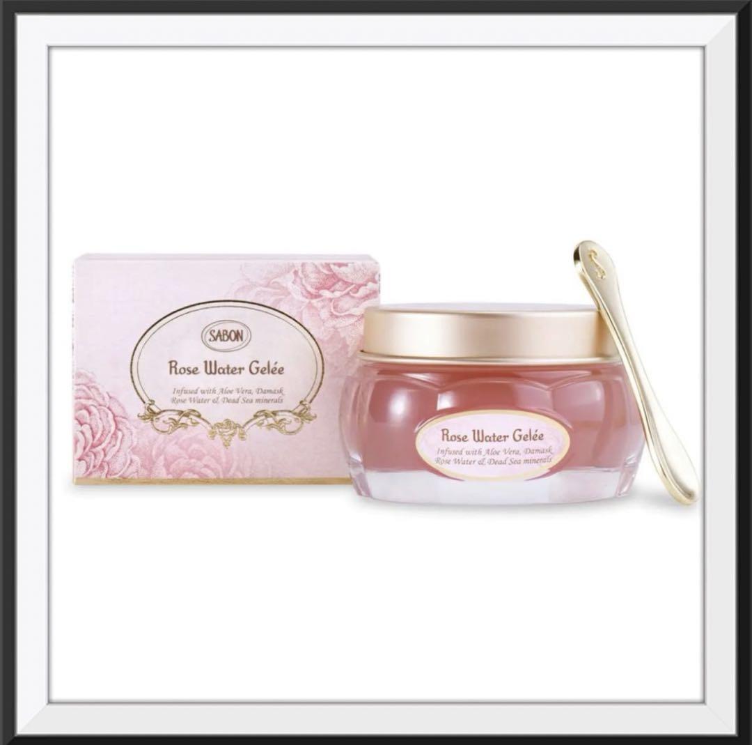 サボン SABON ウォータージュレRフェイス用保湿ジェル （ローズ