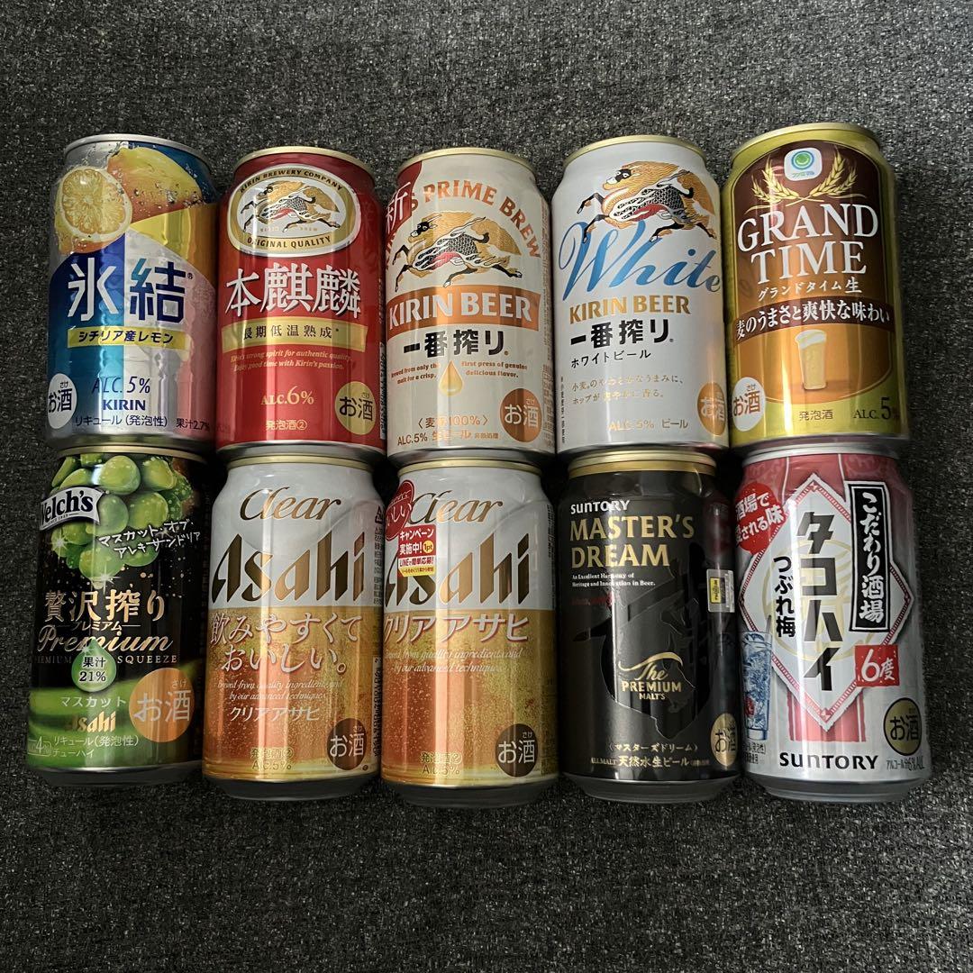ビール・チューハイ 40本 まとめ売り 格安セット 9,000円相当 缶ビール 缶チューハイ等 セット販売 いろいろ 32本 500ml 350ml