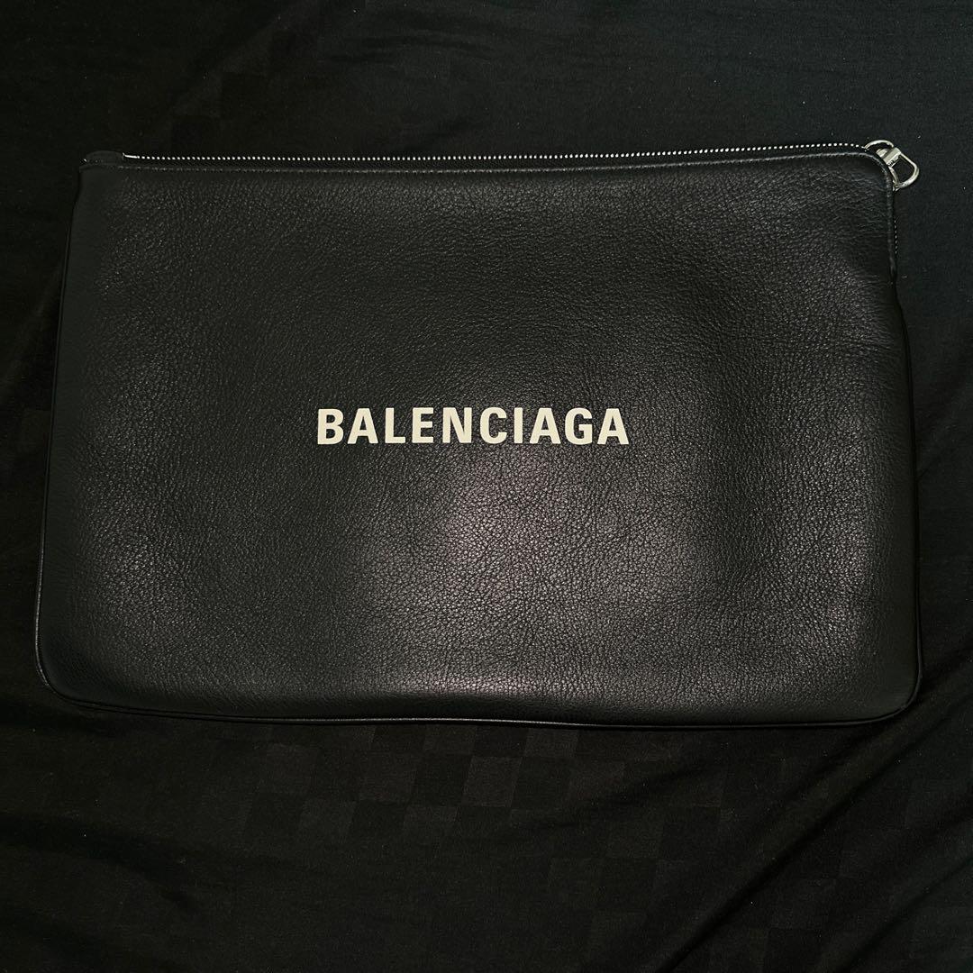 BALENCIAGA バレンシアガ クラッチバッグ バッグ ブラック