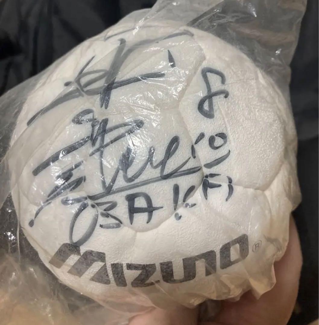 ミズノ MIZUNO セレッソ大阪 森島寛晃 監督 選手時代 サインボール ミズノ MIZUNO セレッソ大阪 森島寛晃 社長 選手時代 サイン