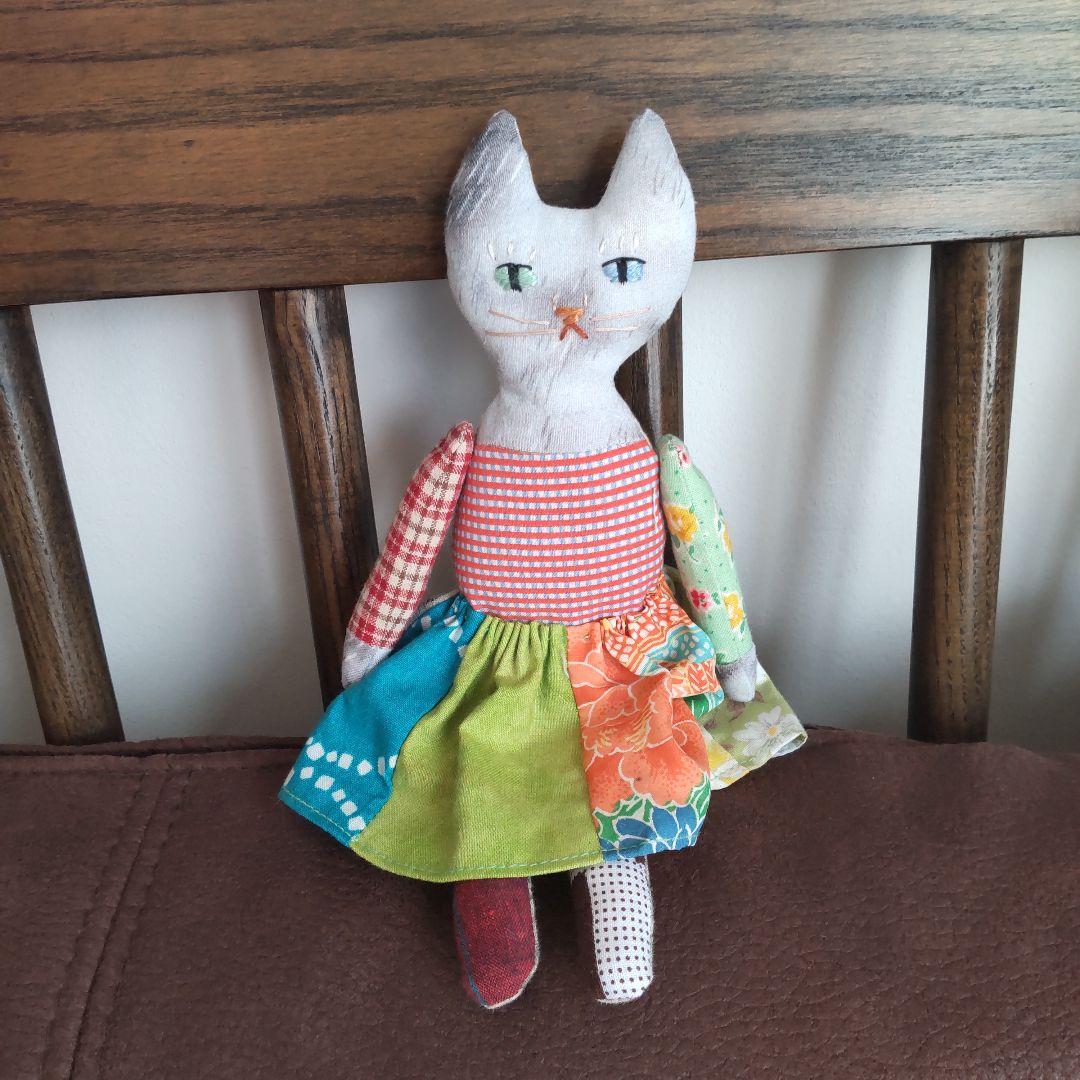 猫 ぬいぐるみ ハンドメイド （hoippu♡猫のぬいぐるみ