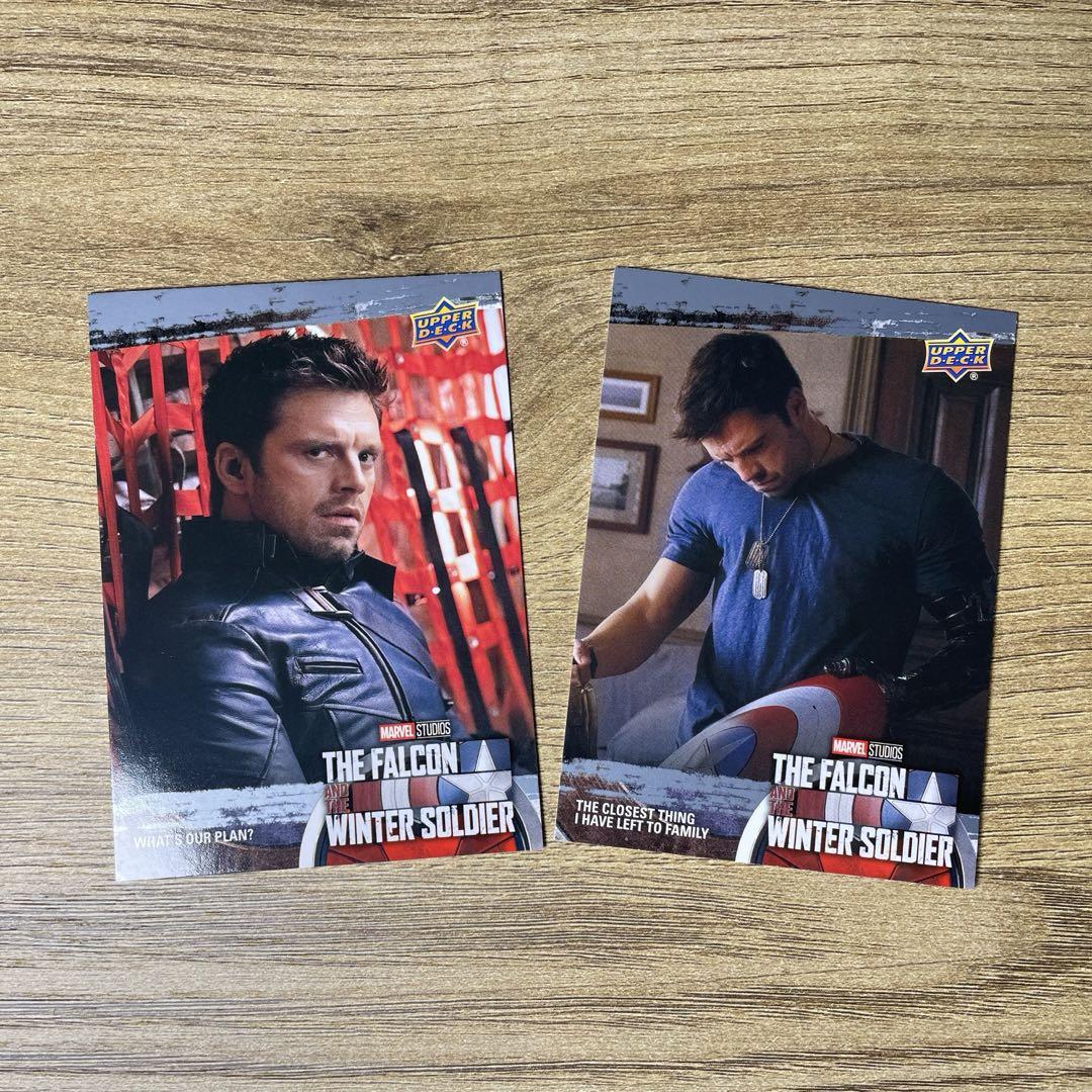 ウィンターソルジャー　バッキー　ブロマイド　カード ウィンターソルジャー バッキー ブロマイド カード - メルカリ