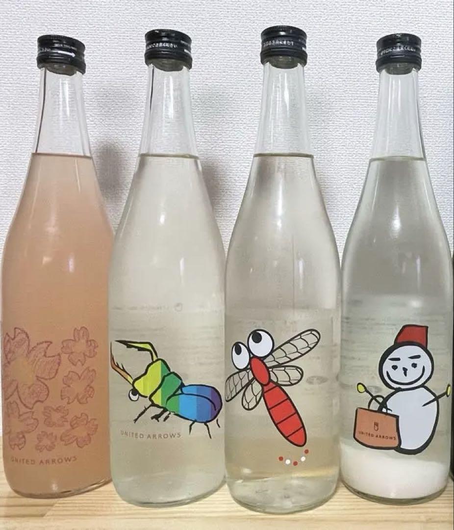 【仙禽飲み比べセット】 仙禽×ユナイテッドアローズコラボ含む　4本 仙禽 × UNITED ARROWS＞コレクション企画「UAうさぎ」を発売