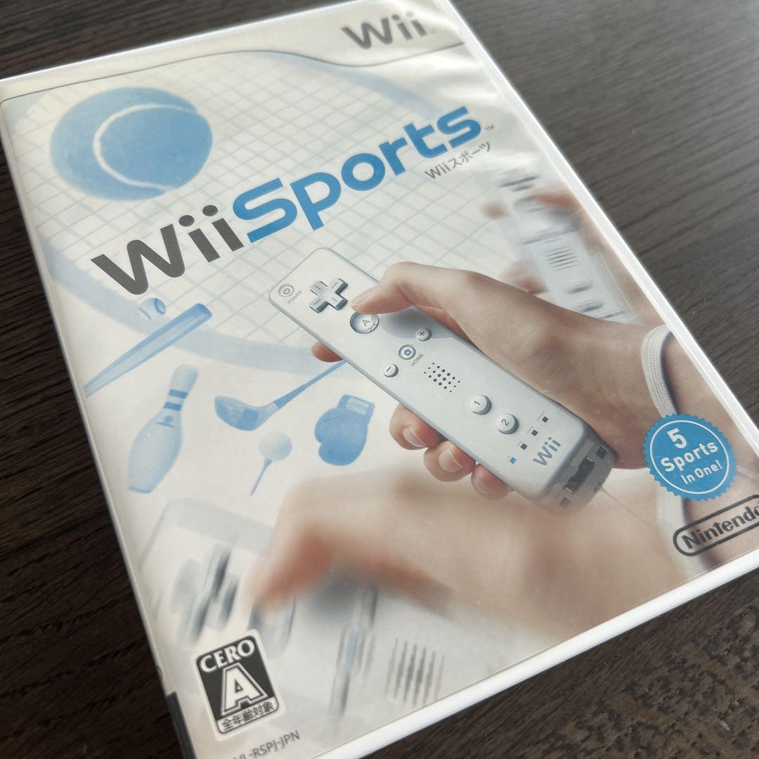 wii&wiiスポーツ！！ Wiiソフト WiiSports Wiiスポーツ（wii ウィーソフト wii Sports